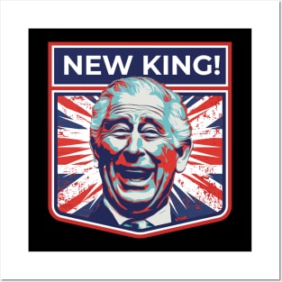 new king king charles Posters and Art